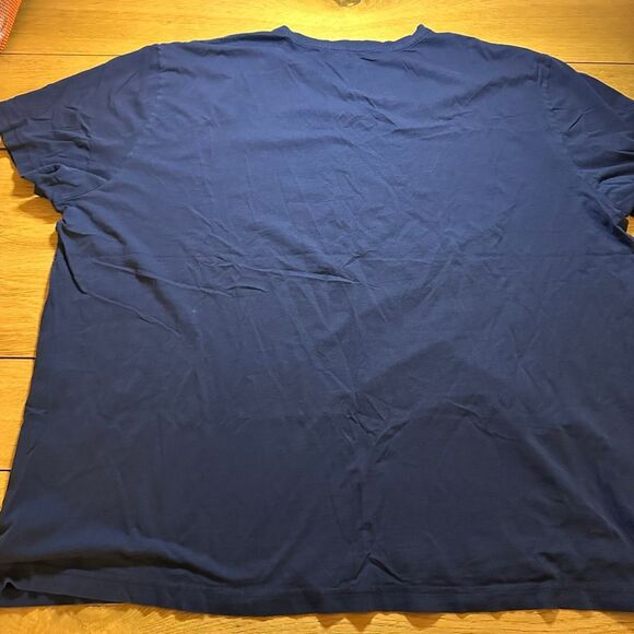 Lacoste Pima cotton t shirt navy 9 - Picture 6 of 7
